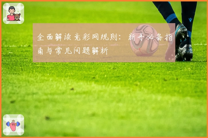 全面解读竞彩网规则：新手必备指南与常见问题解析